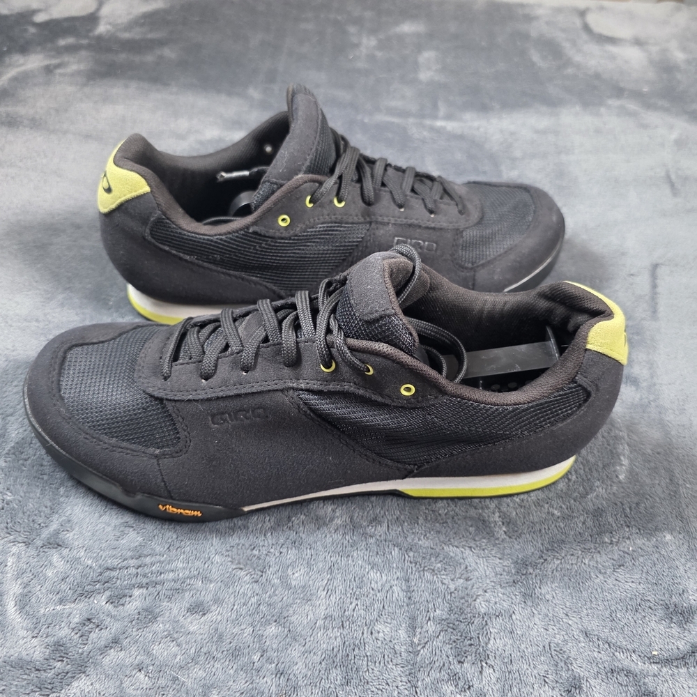 Giro Petra VR Women's Cycling Shoes Black/Wild Lime 10.5 - Picture 10 of 13